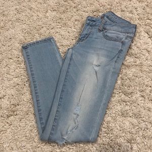 American Eagle Jeans Super Stretch Ripped Jegging